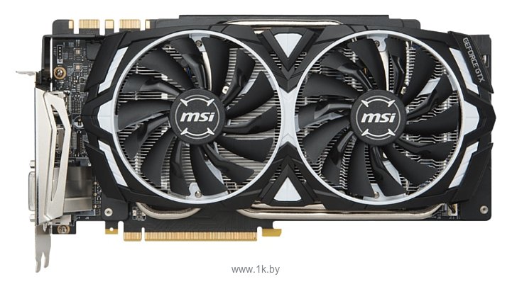 Фотографии MSI GeForce GTX 1080 Ti 1480Mhz PCI-E 3.0 11264Mb 11016Mhz 352 bit DVI 2xHDMI HDCP Armor