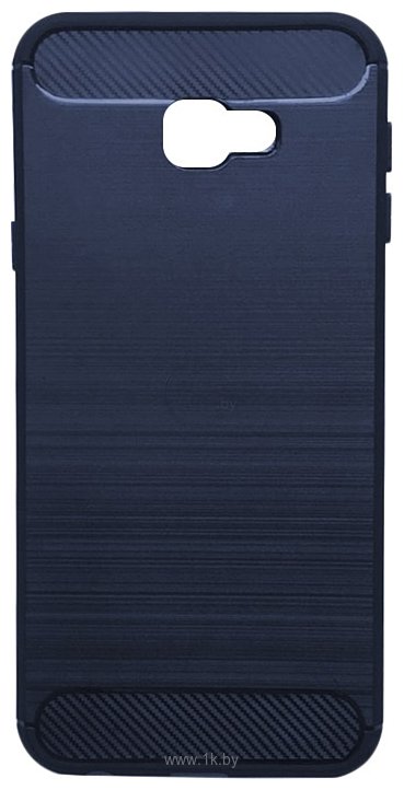 Фотографии Case Brushed Line для Samsung Galaxy J4+ (синий)