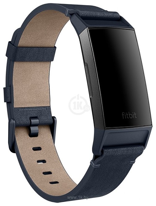 Фотографии Fitbit кожаный для Fitbit Charge 3 (S, midnight blue)