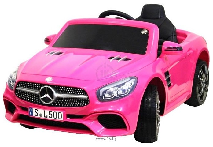 Фотографии RiverToys Mercedes-Benz SL500 (розовый)