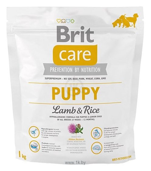 Фотографии Brit Care Puppy Lamb & Rice (1.0 кг)
