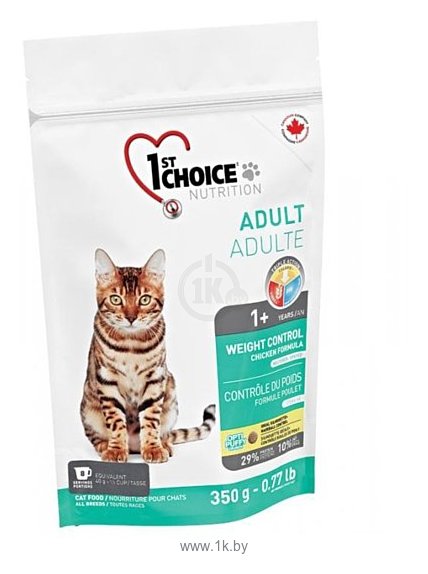 Фотографии 1st Choice (0.35 кг) WEIGHT CONTROL for ADULT CATS