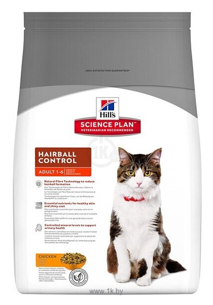 Фотографии Hill's Science Plan Feline Adult Hairball Control Chicken (5 кг)