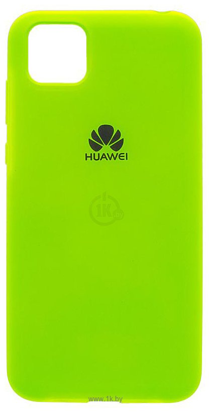 Фотографии EXPERTS Original Tpu для Huawei Y5p с LOGO (салатовый)