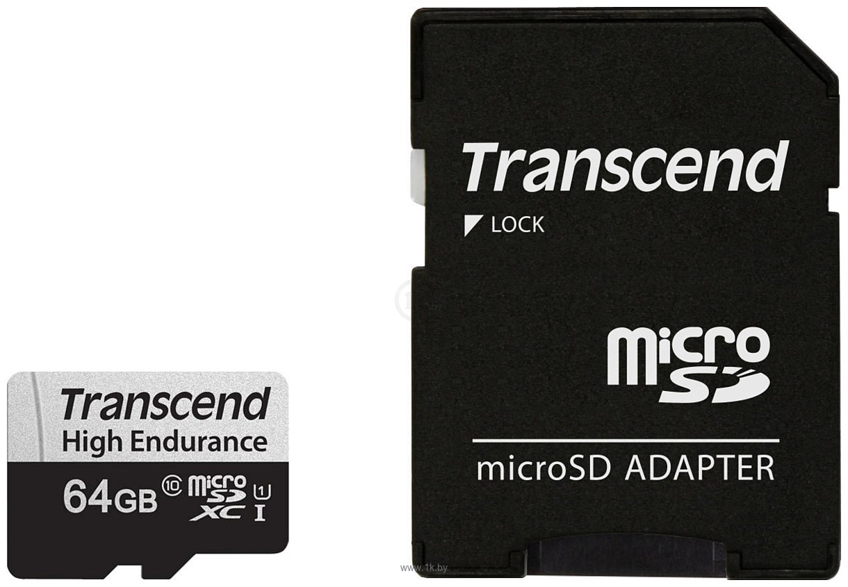 Фотографии Transcend microSDXC TS64GUSD350V 64GB (с адаптером)