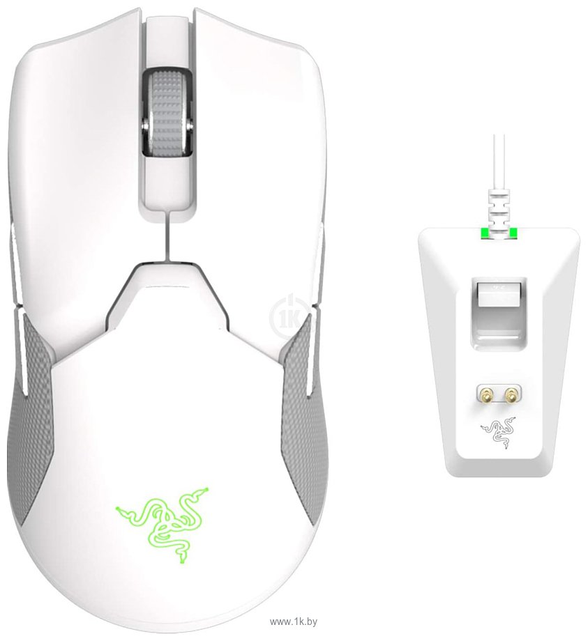 Фотографии Razer Viper Ultimate Mercury White with dock-station