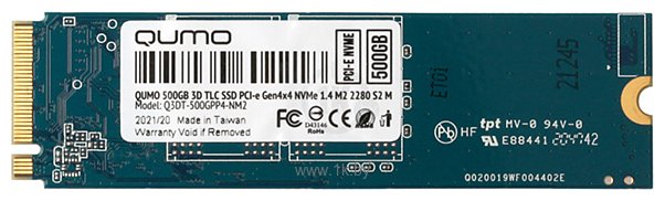 Фотографии QUMO Novation 3D TLC 500GB Q3DT-500GPP4-NM2