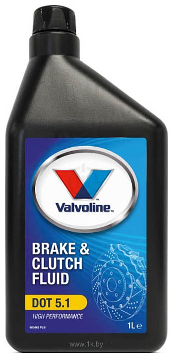 Фотографии Valvoline Brake & Clutch Fluid DOT 5.1 1л