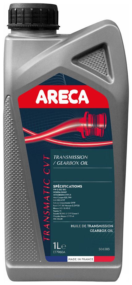 Фотографии Areca Transmatic CVT 1л