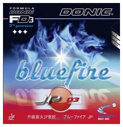 Фотографии Donic Bluefire JP 03 (max, красный)