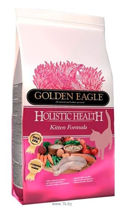 Фотографии Golden Eagle (0.4 кг) Holistic Health Kitten Formula 34/22
