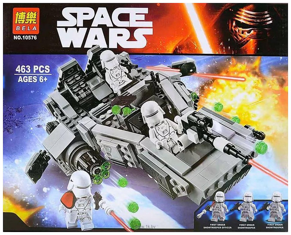 Фотографии Bela Space Wars 10576 Снежный спидер