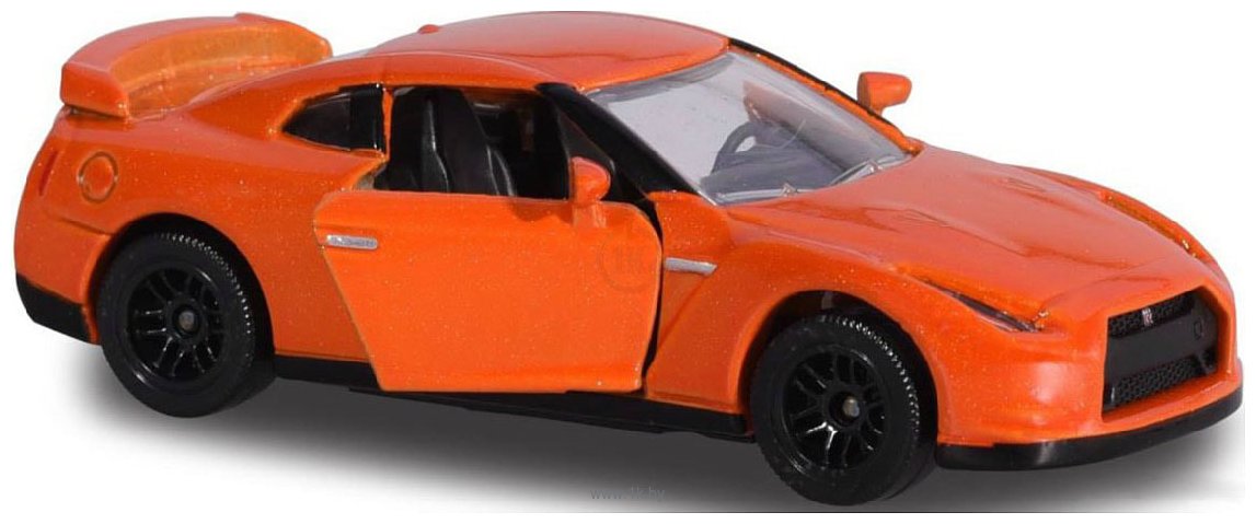 Фотографии Majorette Premium 212053052 Nissan GT-R (оранжевый)