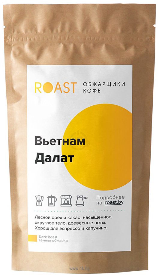 Фотографии Roast Вьетнам Далат зерновой 200 г