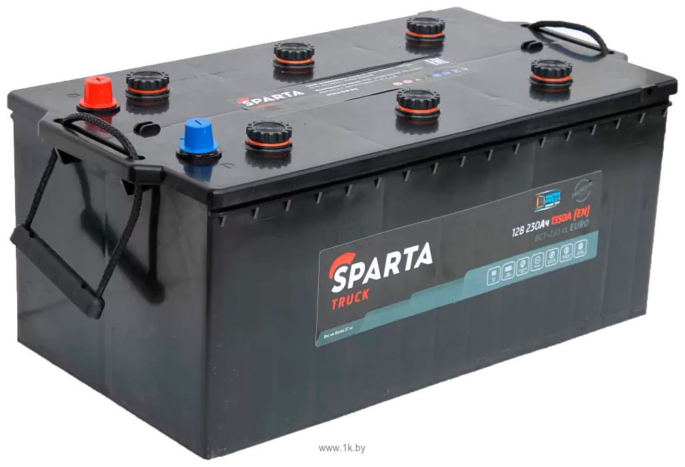 Фотографии Sparta 6СТ-230 Евро 3 1350A (50Ah)