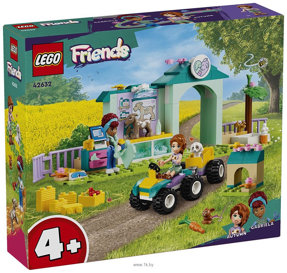 Фотографии LEGO Friends 42632 Ветеринарная клиника для сельскохозяйственных животных