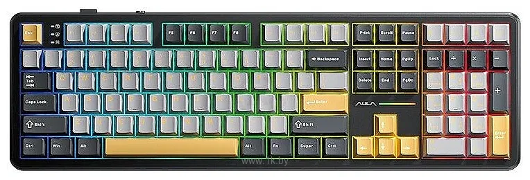 Фотографии AULA F108 black/yellow/gray, Aula Caramel Latte, без кириллицы Фотографии AULA F108 black/yellow/gray, Aula Caramel Latte, без кириллицы