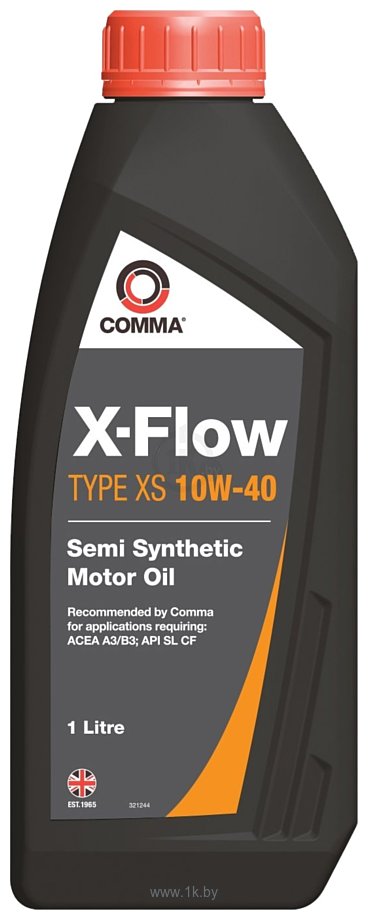 Фотографии Comma X-Flow Type XS 10W-40 1л