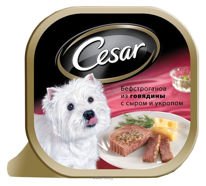 Фотографии Cesar Бефстроганов из говядины с сыром и укропом (0.1 кг) 6 шт.