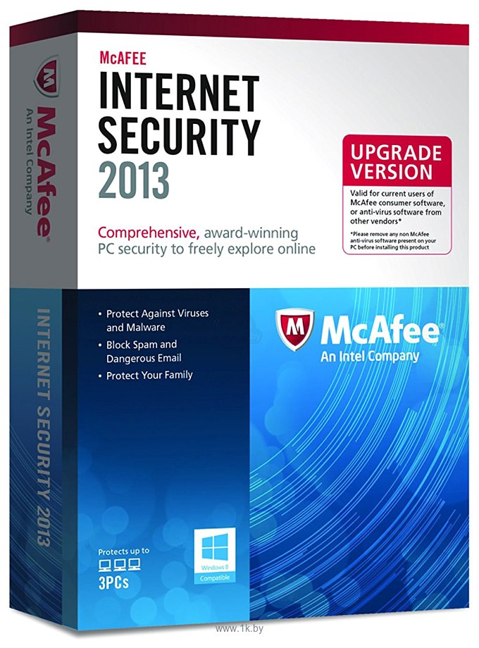 Фотографии McAfee Internet Security 2013 [MIS139001RAO]
