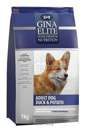 Фотографии Gina Elite (15 кг) Adult Dog Duck & Potato