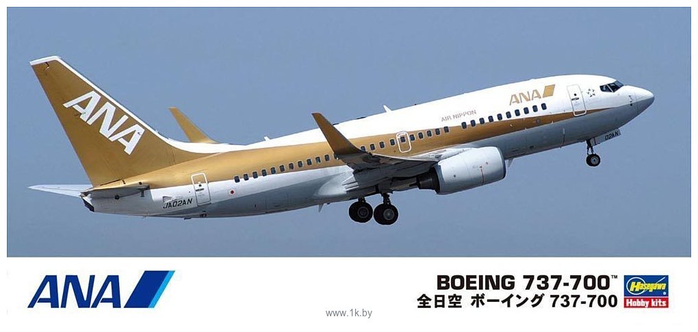 Фотографии Hasegawa Пассажирский самолет ANA B737-700 New Tooling