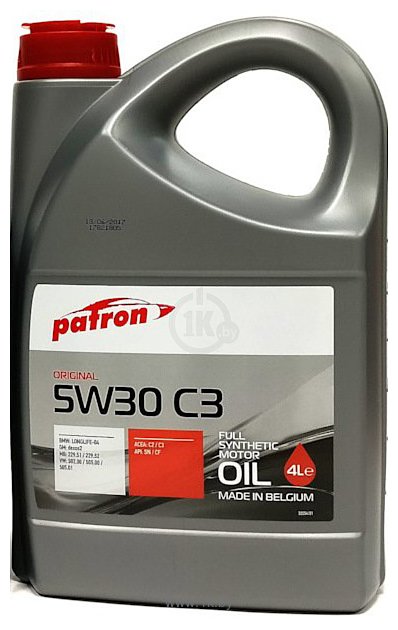 Фотографии Patron 5W-30 C3 4л