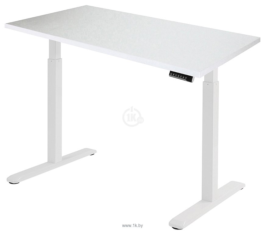 Фотографии ErgoSmart Electric Desk 1360x800x36 мм (альпийский белый/белый)
