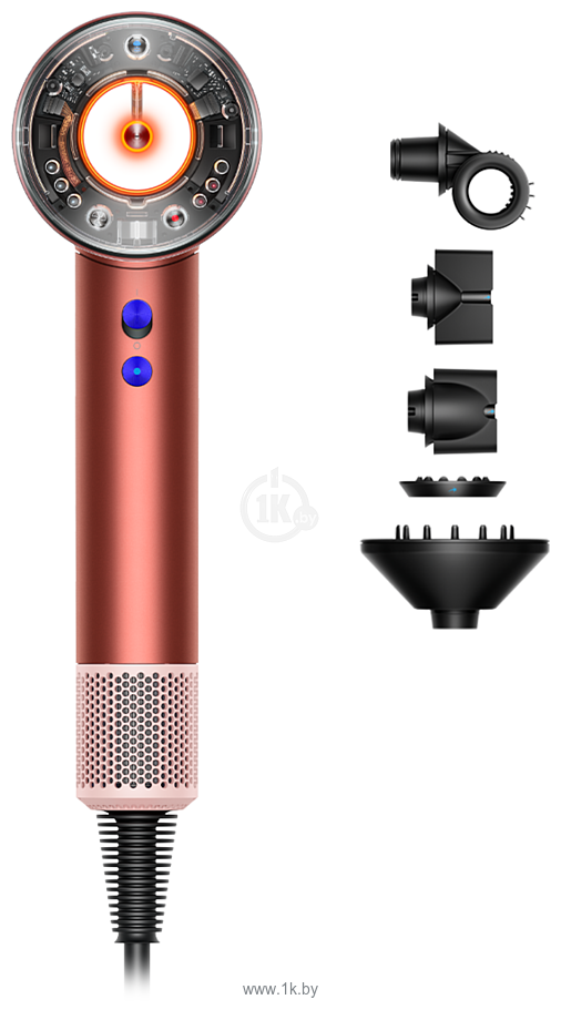 Фотографии Dyson HD16 561143-01 (клубнично-бронзовый/розовый румянец)