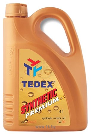 Фотографии Tedex SYNTHETIC PREMIUM MOTOR OIL 5W-30 SM/CF 4л