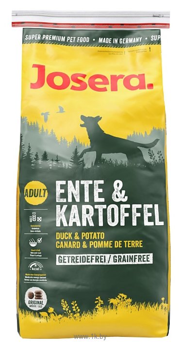 Фотографии Josera Ente & Kartoffel (15 кг)