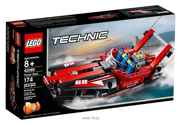 Фотографии LEGO Technic 42089 Моторная лодка