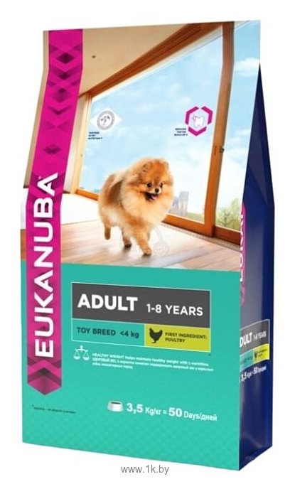 Фотографии Eukanuba (3.5 кг) Dog Adult Toy Breed
