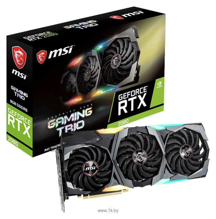 Фотографии MSI GeForce RTX 2080 GAMING TRIO