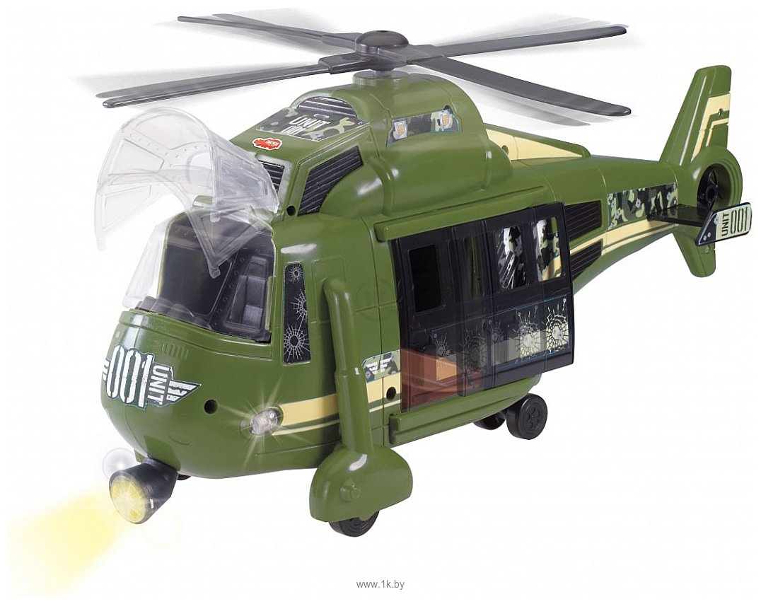 Фотографии DICKIE Военный вертолет с лебедкой 20 330 8363