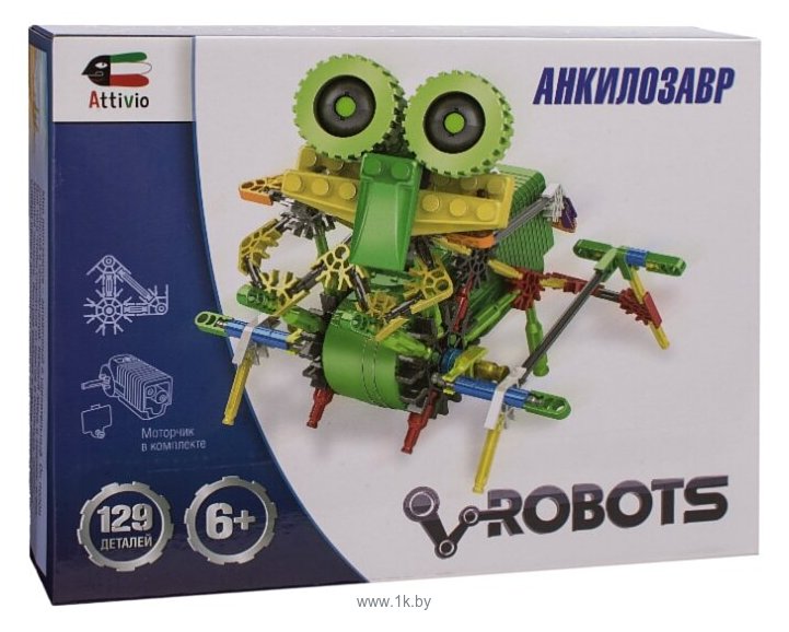 Фотографии Attivio Robots 3015 Анкилозавр