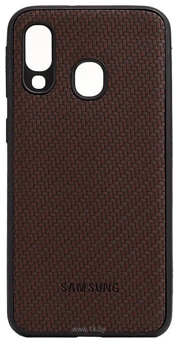 Фотографии EXPERTS Knit Tpu для Samsung Galaxy A40 (коричневый)