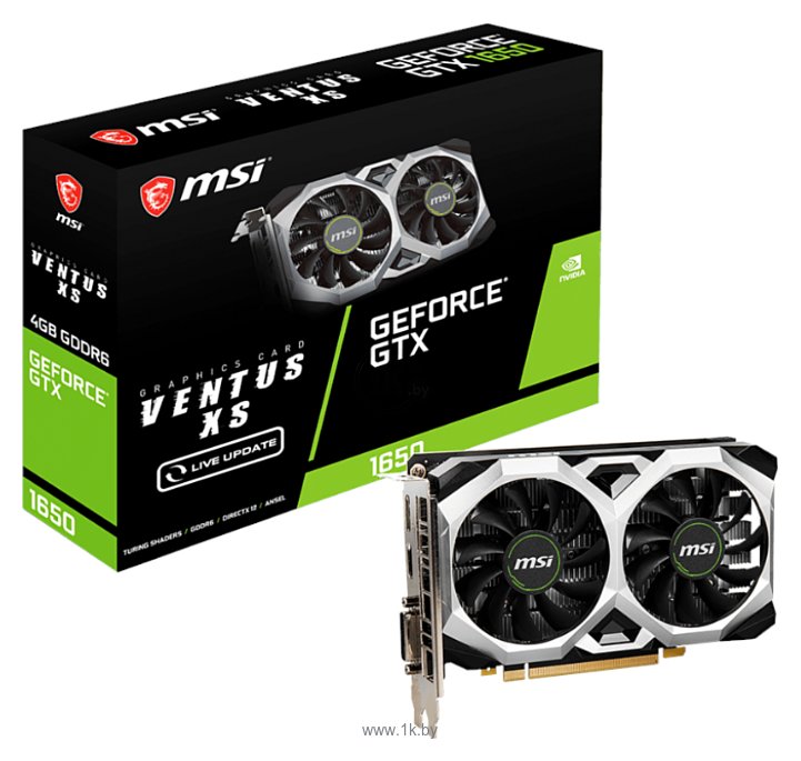 Фотографии MSI GeForce GTX 1650 4096MB D6 VENTUS XS V1