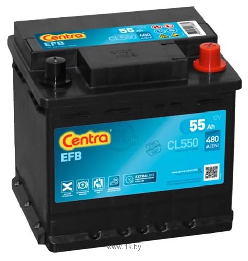 Фотографии Centra Start-Stop EFB CL550 R+ (55Ah)