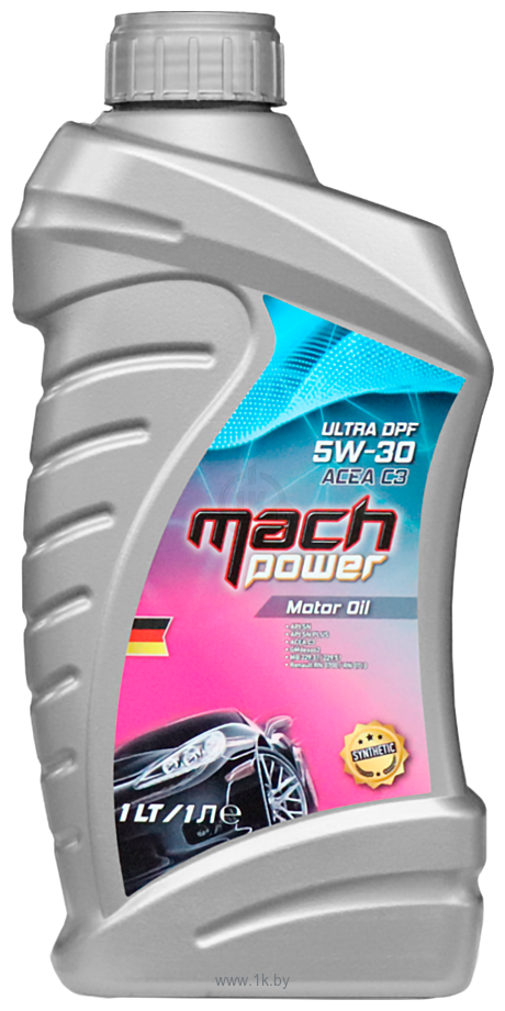 Фотографии MachPower Ultra DPF VW 5W-30 C3 1л