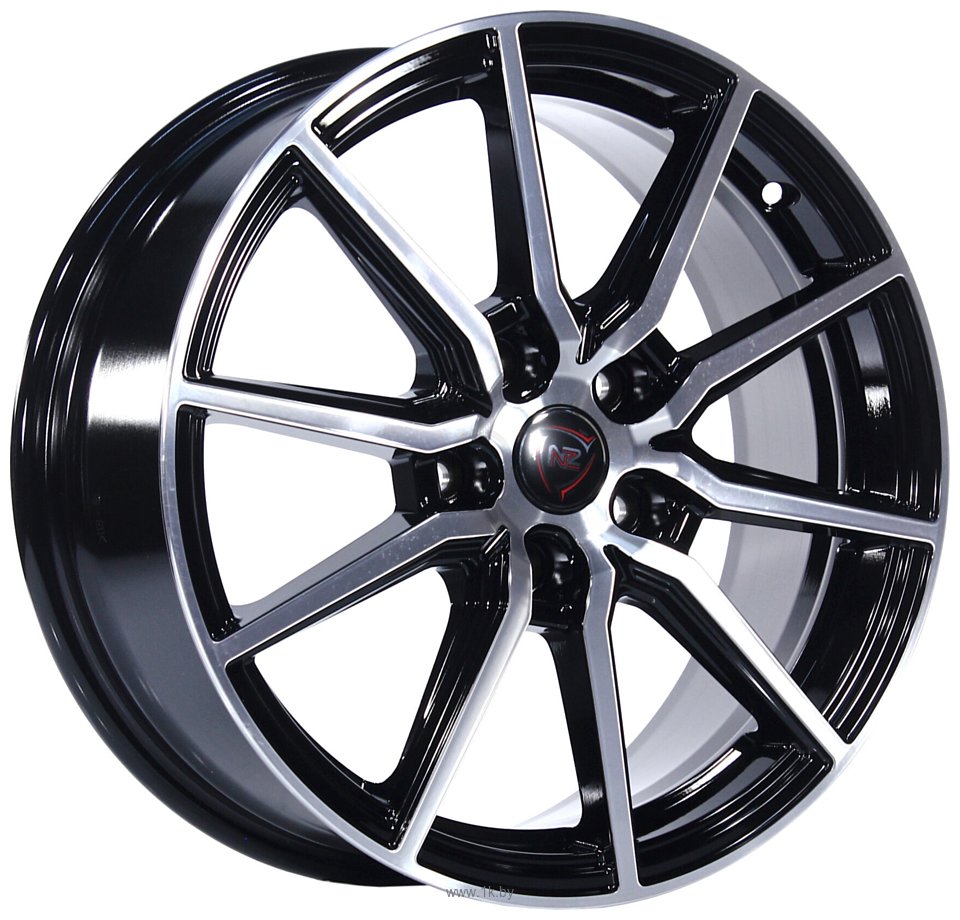 Фотографии NZ Wheels R-03 7x17/5x114.3 D67.1 ET47 Черный с полировкой