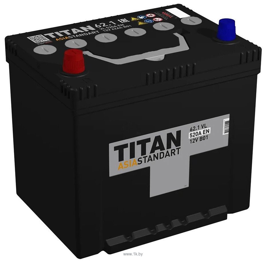 Фотографии Titan Asia Standart L+ (62Ah)