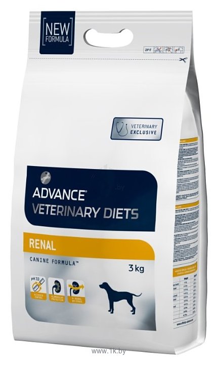 Фотографии Advance Veterinary Diets (3 кг) Renal Canine Formula