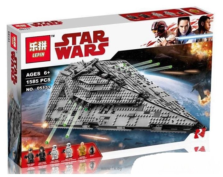 Фотографии Lepin Star Wars 05131 Звездный разрушитель Первого Ордена