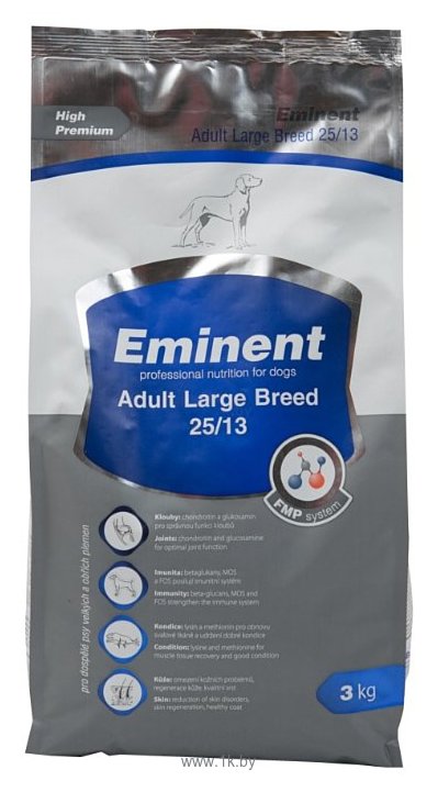 Фотографии Eminent (3 кг) Adult Large Breed 25/13 для взрослых собак крупных пород