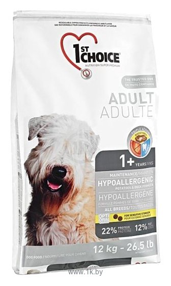 Фотографии 1st Choice (12 кг) Hypoallergenic ALL BREEDS