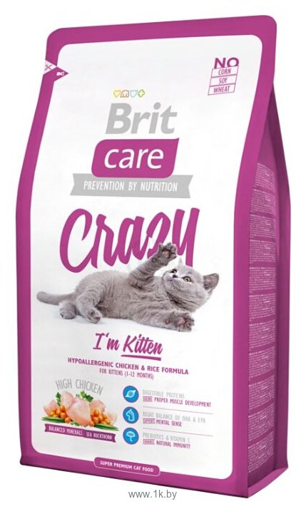 Фотографии Brit Care Crazy I'm Kitten (2.0 кг)