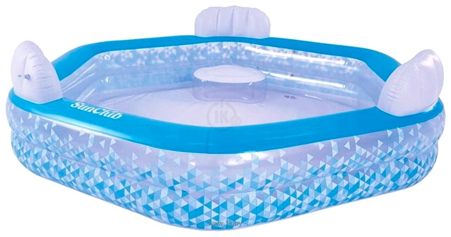 Фотографии Jilong Giant Hexagon Family Pool JL57161 (223x211x58)