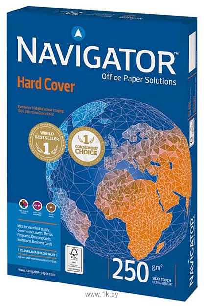 Фотографии Navigator Hard Cover A4 250 г/м2 125 л