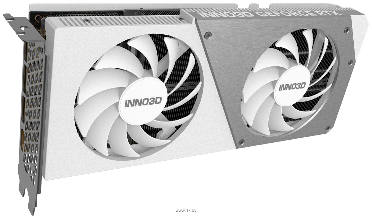 Фотографии Inno3D GeForce RTX 4070 Twin X2 OC White (N40702-126XX-185252W)